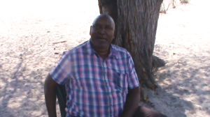 Mr. Joseph Sanimombo, Village headman