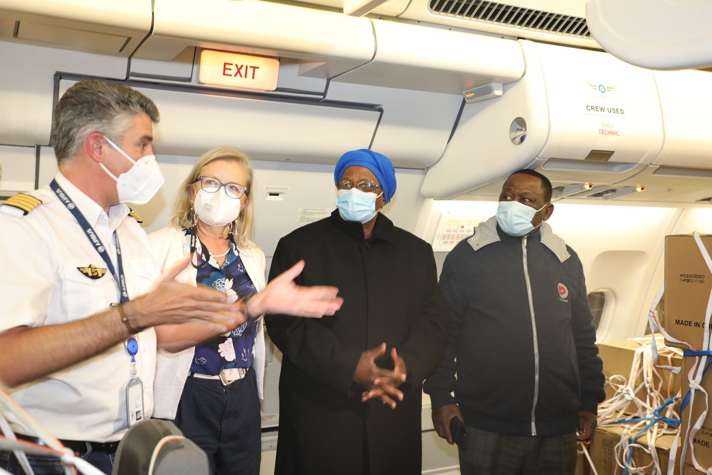 Namibia pays tribute to Finland for Covid-19 donation   